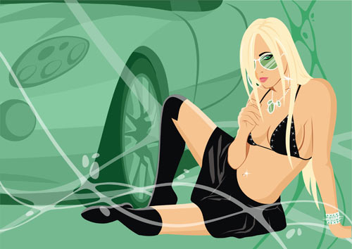 Из серии "Девушки"