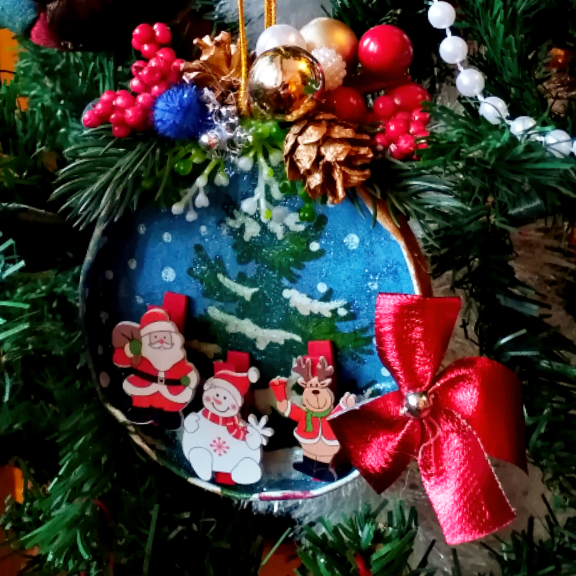 Убрали ёлочку (продолжение) 