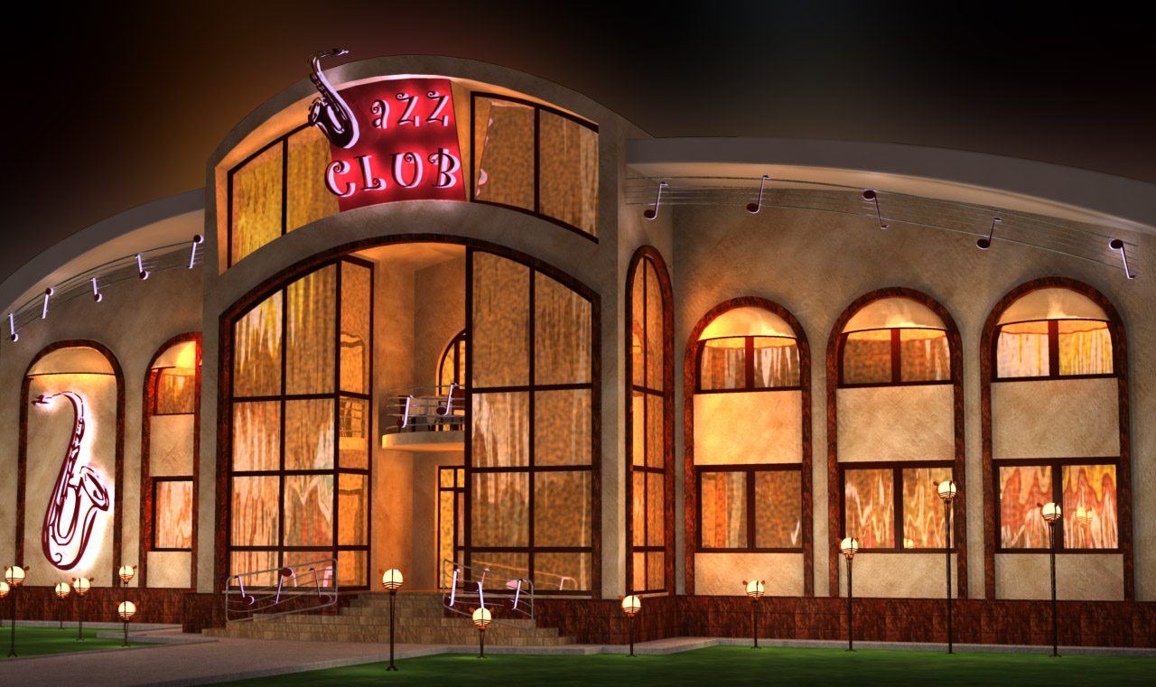 Джаз клуб (экстерьер)