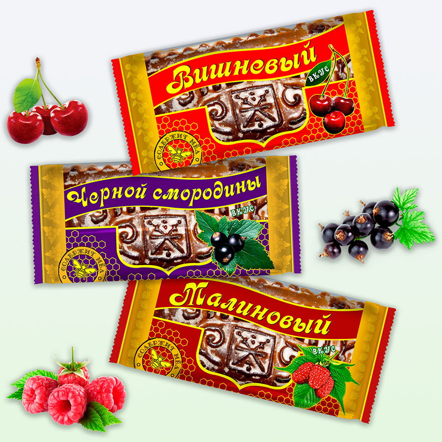 Разработка дизайна упаковок «Тульский Пряник»