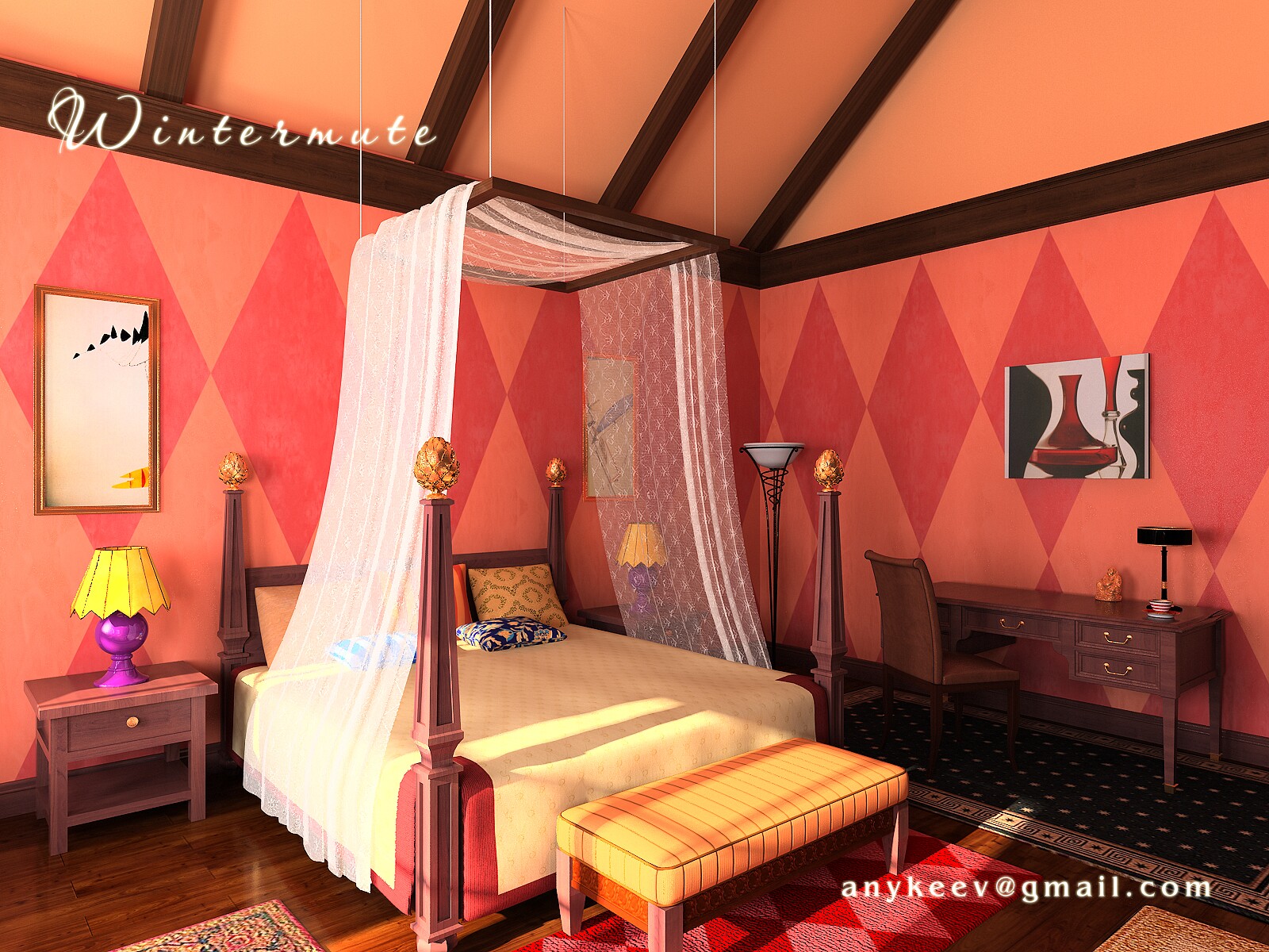 Мужская спальня