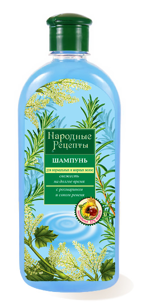Шампунь серии "Народные рецепты" 4