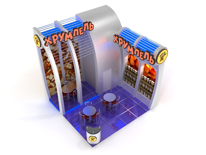 Стенд для ТМ "Хрумпель"