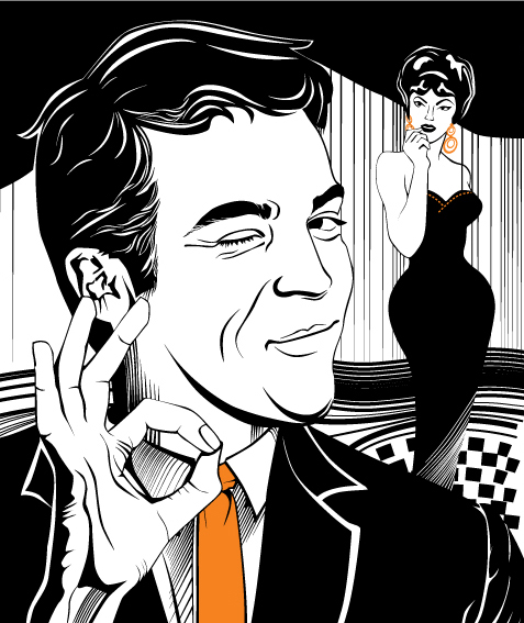 illustration for the BondStyle post card