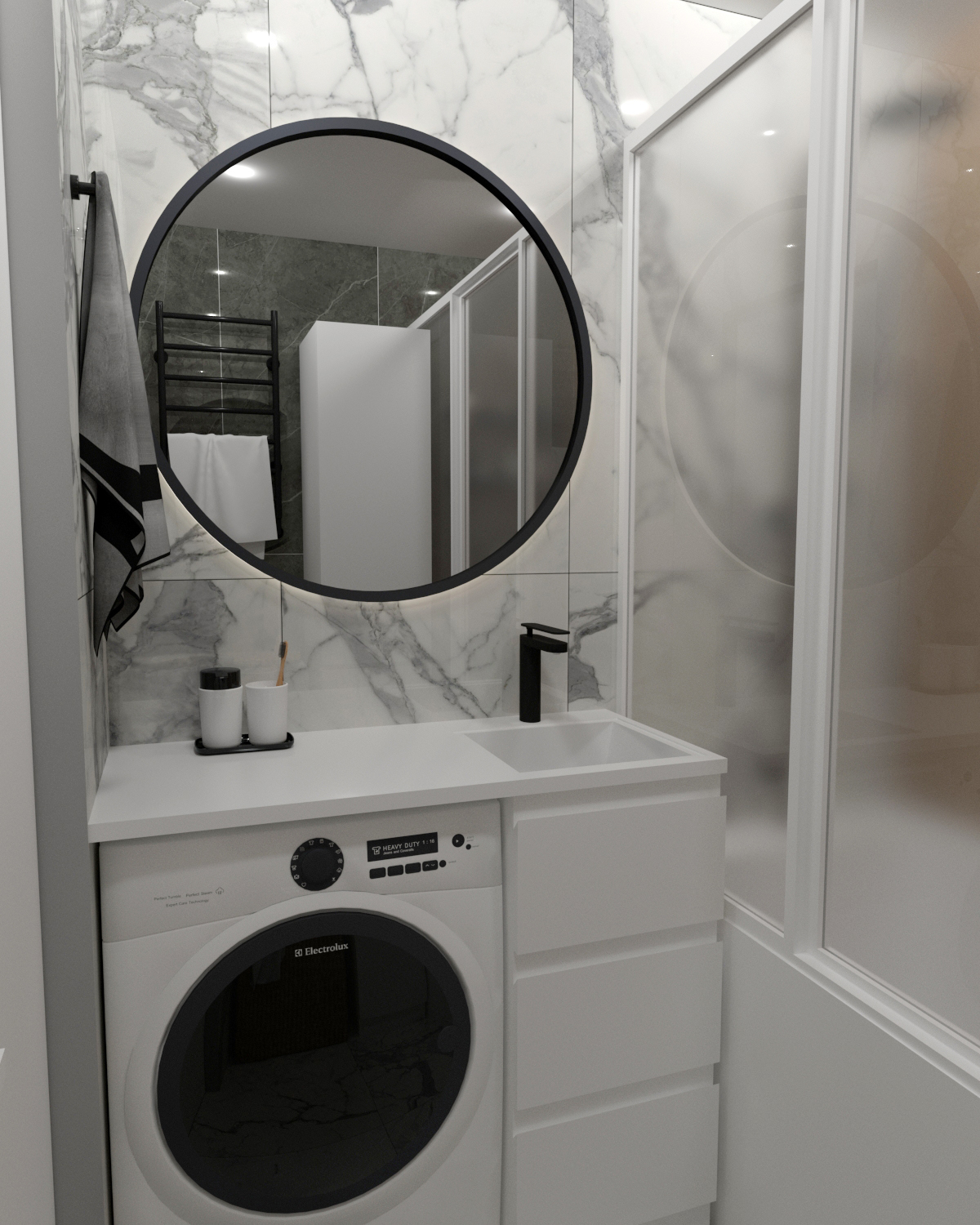 интерьер ванной