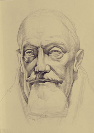 Рисунок.  Бумага, карандаш.