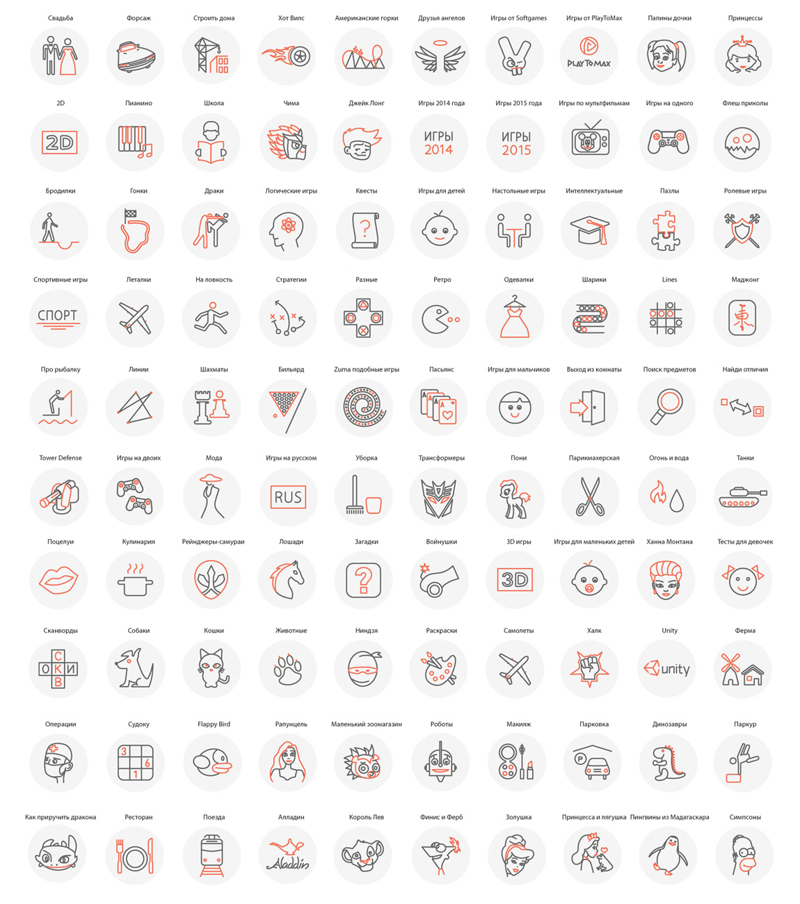 Создание графических изображений (иконок) для onlineguru.ru, 2016 г.