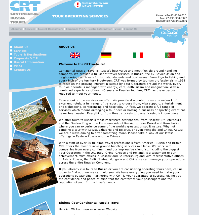 Continental Russia Travel