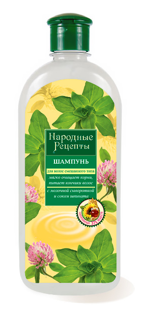 Шампунь серии "Народные рецепты" 5