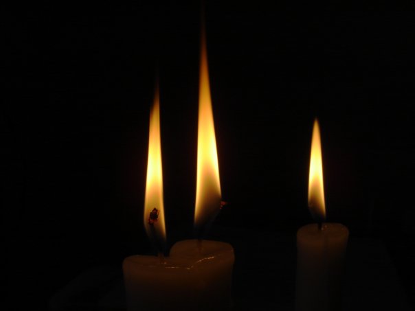 свеча горела столе....