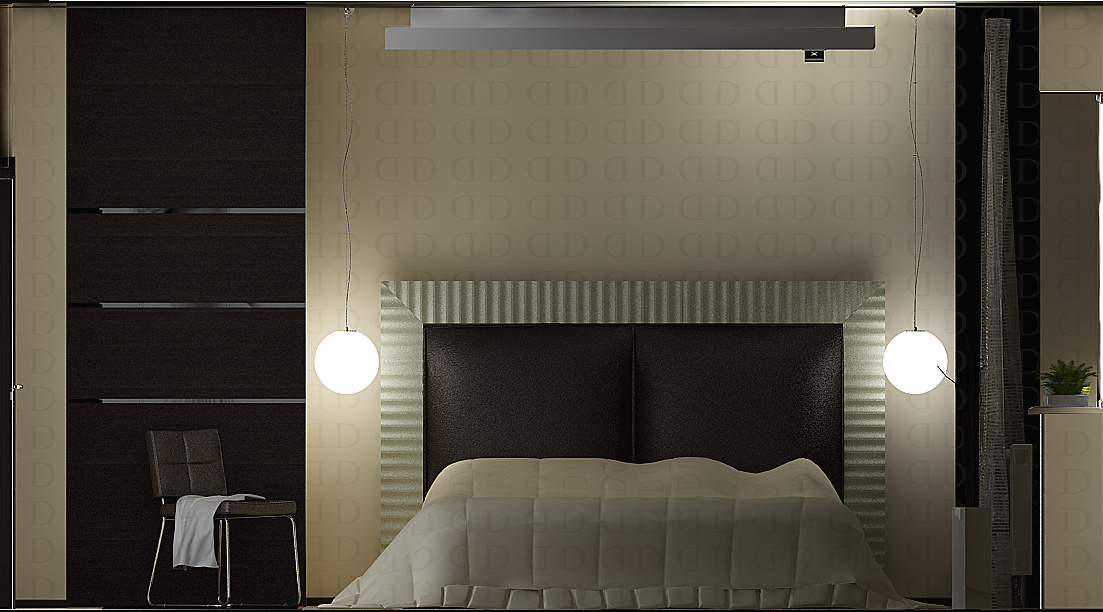 спальня развертка