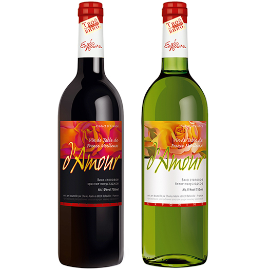 Этикетка d'Amour