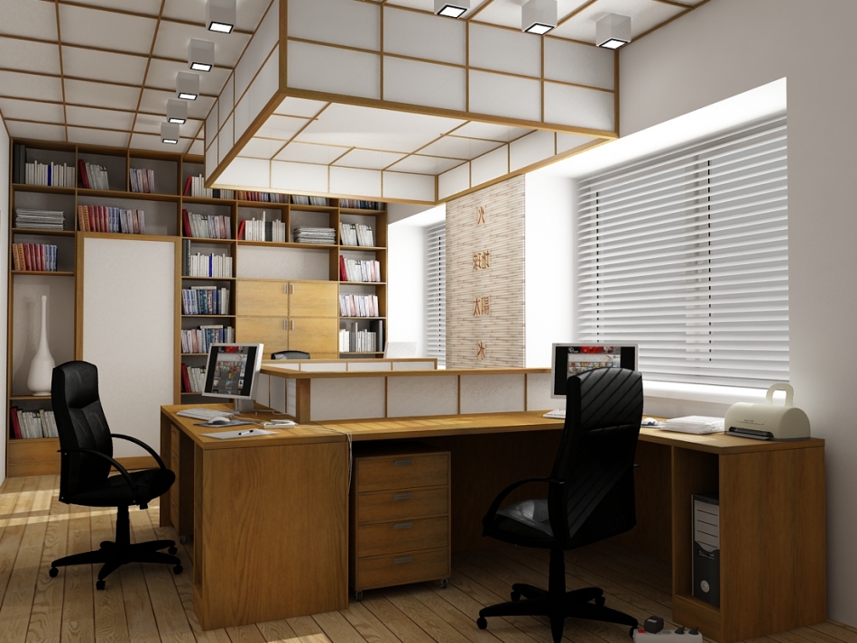 Офис в японском стиле