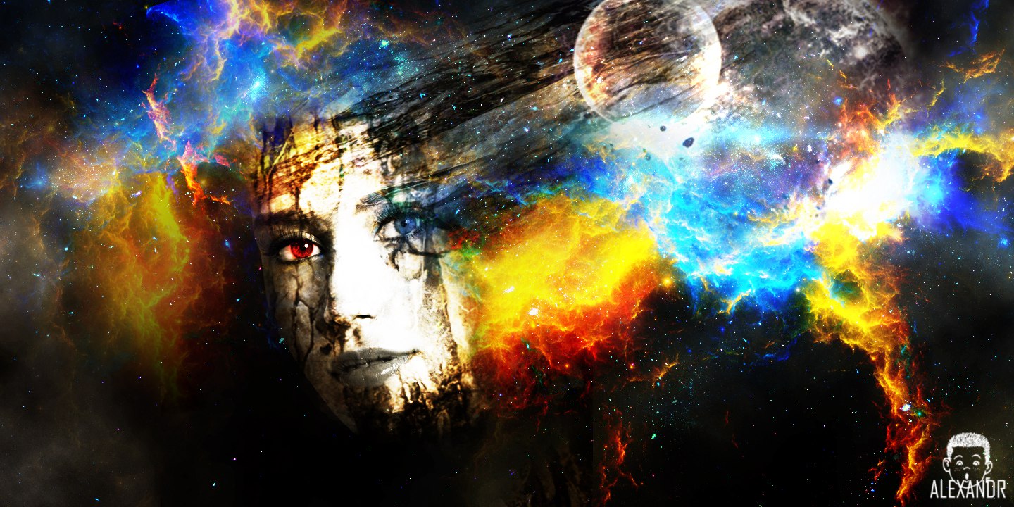 Арт "Дрифт в космосе"