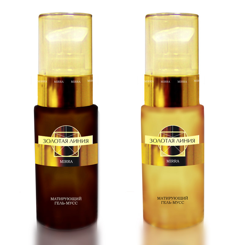 косметическая линия "Gold line"