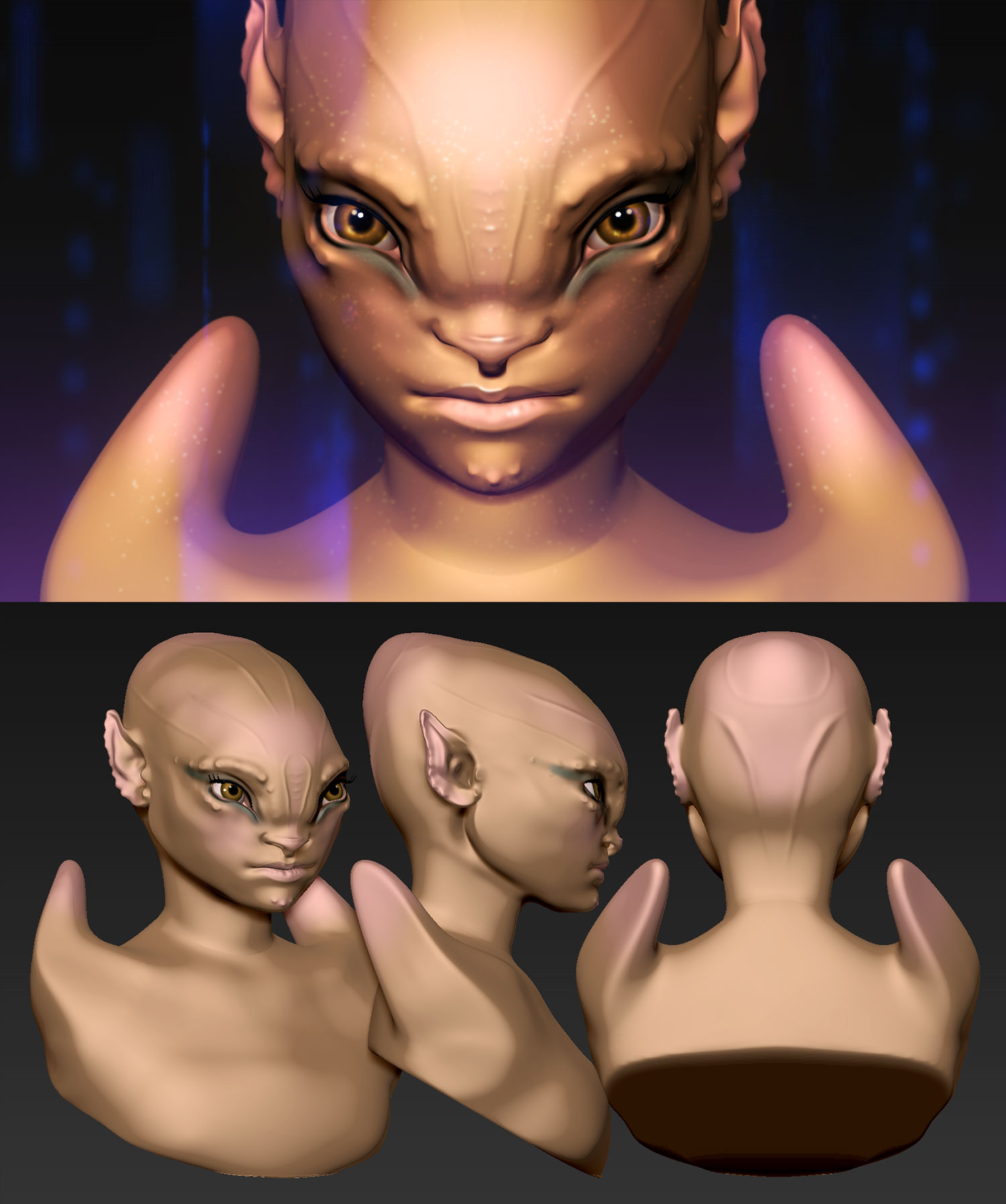 Концепт и моделирование персонажа