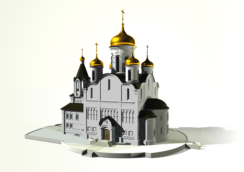 Эскиз храма