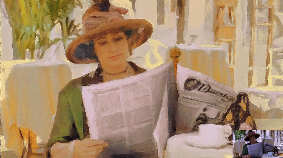 Захват видео-кадра с последующей обработкой и стилизацией под живопись