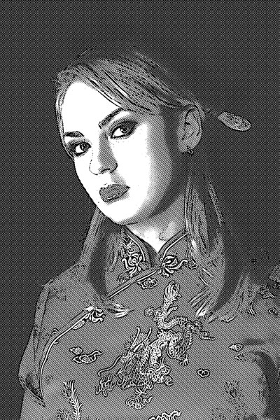 Штриховый рисунок