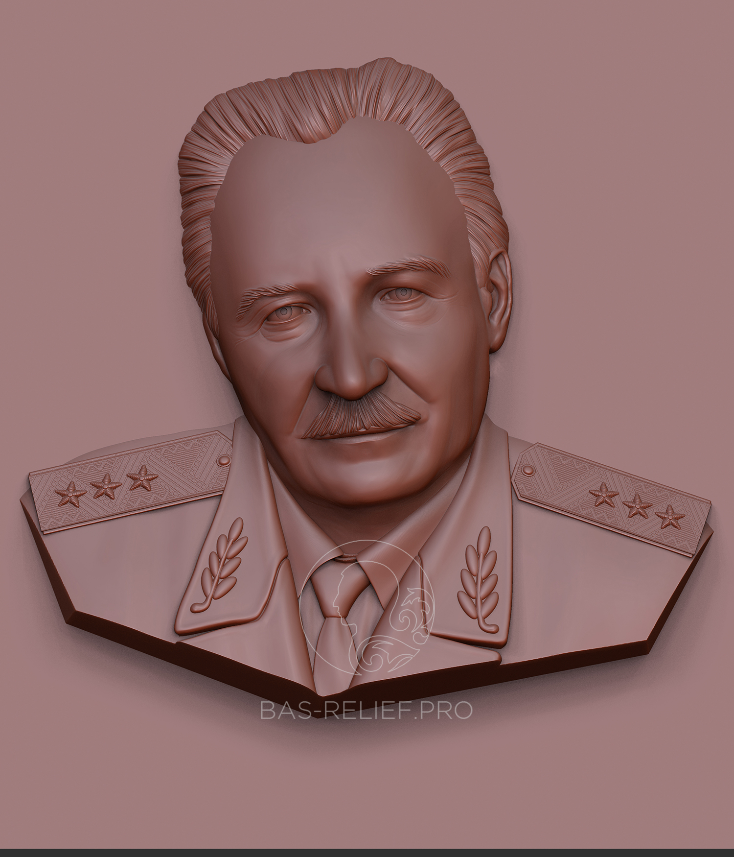 Изготовление барельефа для литья мемориальной доски