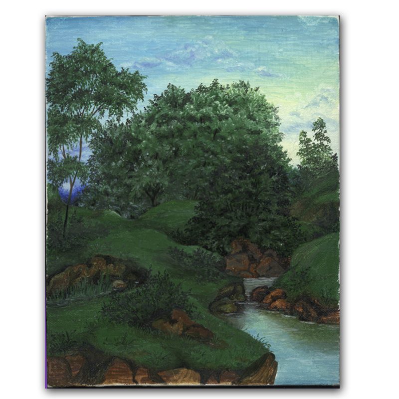 Пейзаж(масло)