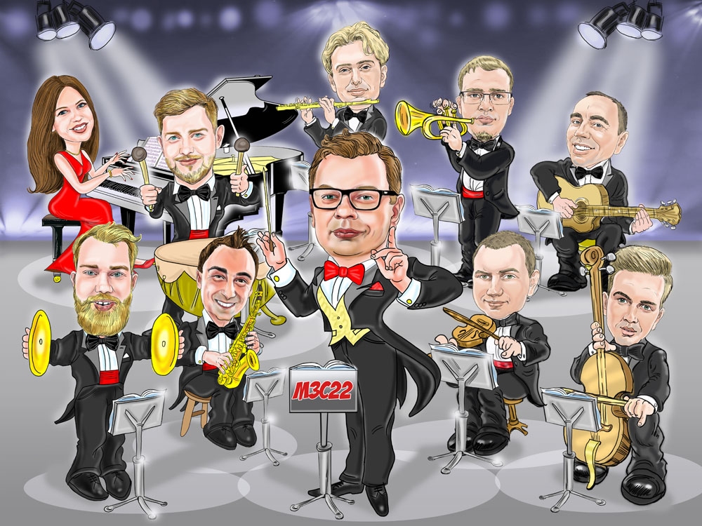 шарж на 23 февраля 