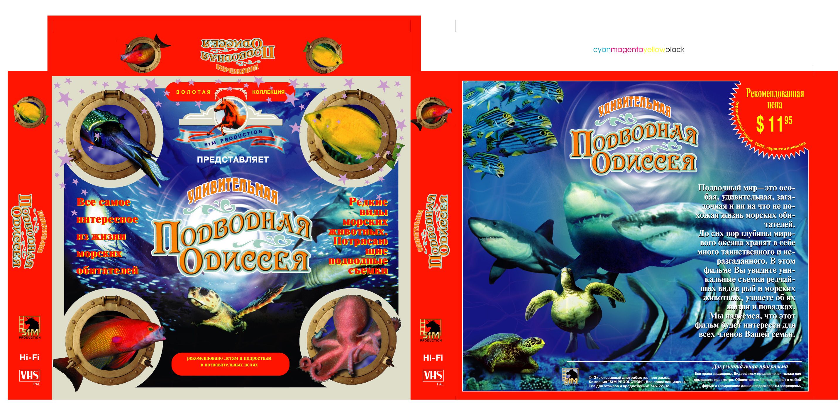 Упаковка к видеофильму