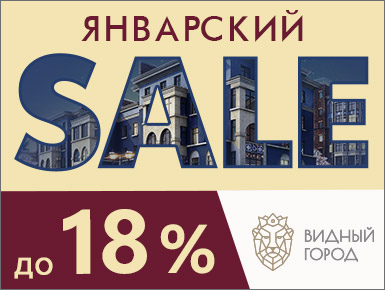 Баннер для "Видного города", 2018 г.