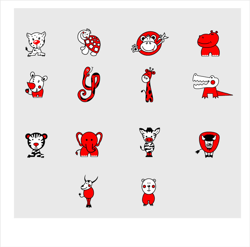 Знаки животных.