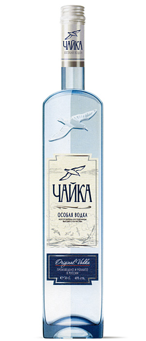 Водка "Чайка". Один из концептов.