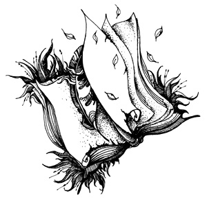 Иллюстрации к книгам "Красный квадрат" и "Арабески&quot