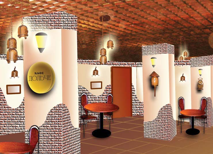 Интерьер кафе