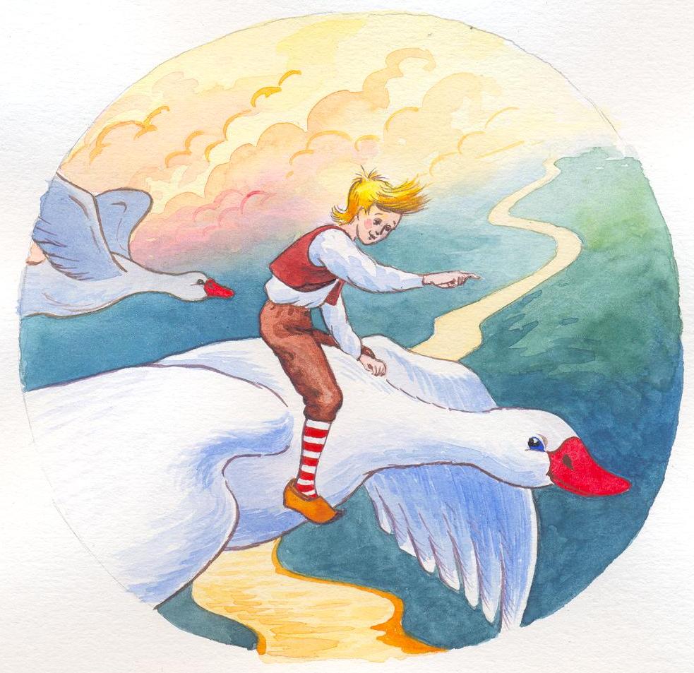 "Путешествие Нильса Хольгерсона с дикими гусями"