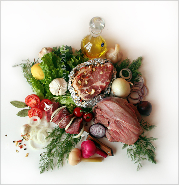 Постановочная фотосъёмка для "Дмитрогоского продукта"