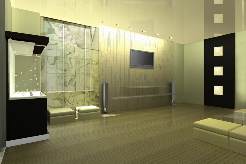 Зона гостиной (вид.1)