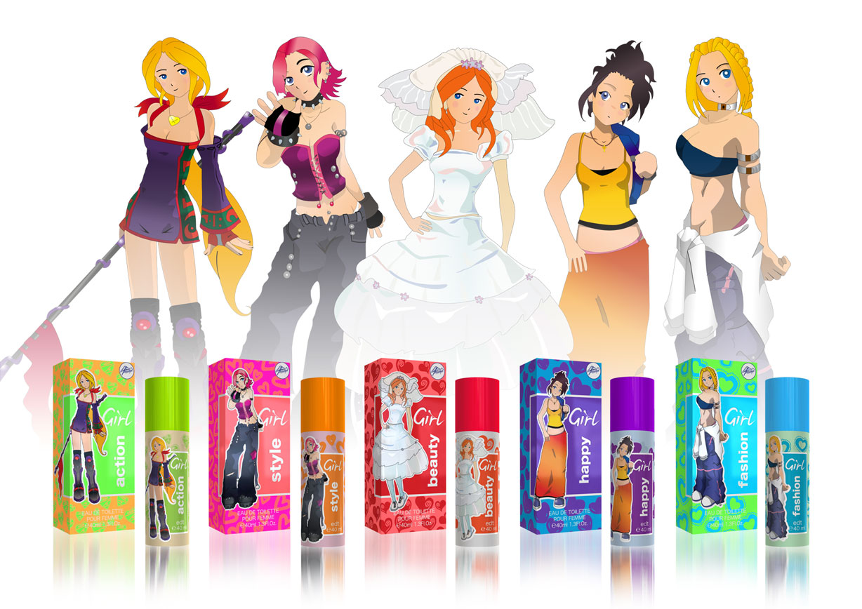 детская парфюмерная серия