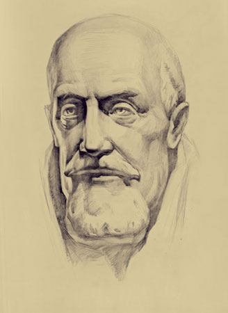 Рисунок.  Бумага, карандаш.