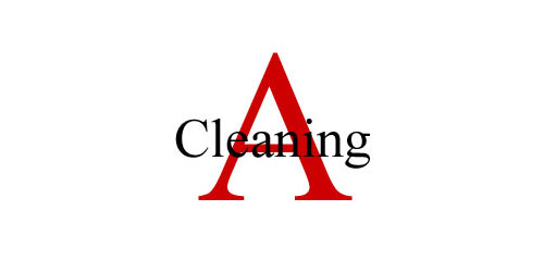 Логотип компании "А Клининг"
