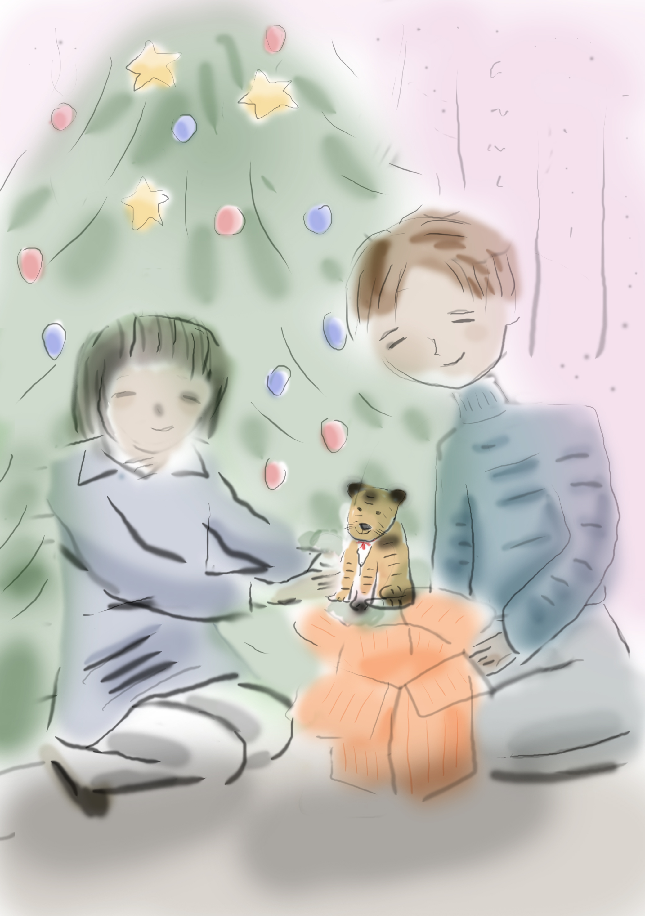 открыткак Новму Году)))