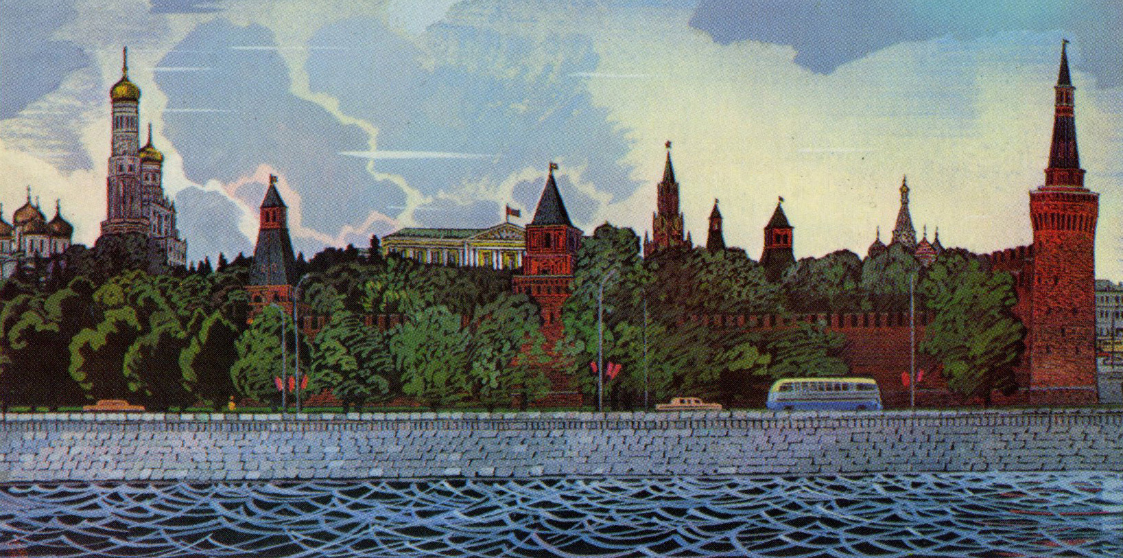 В. Чмаров " БАШНИ МОСКОВСКОГО КРЕМЛЯ"