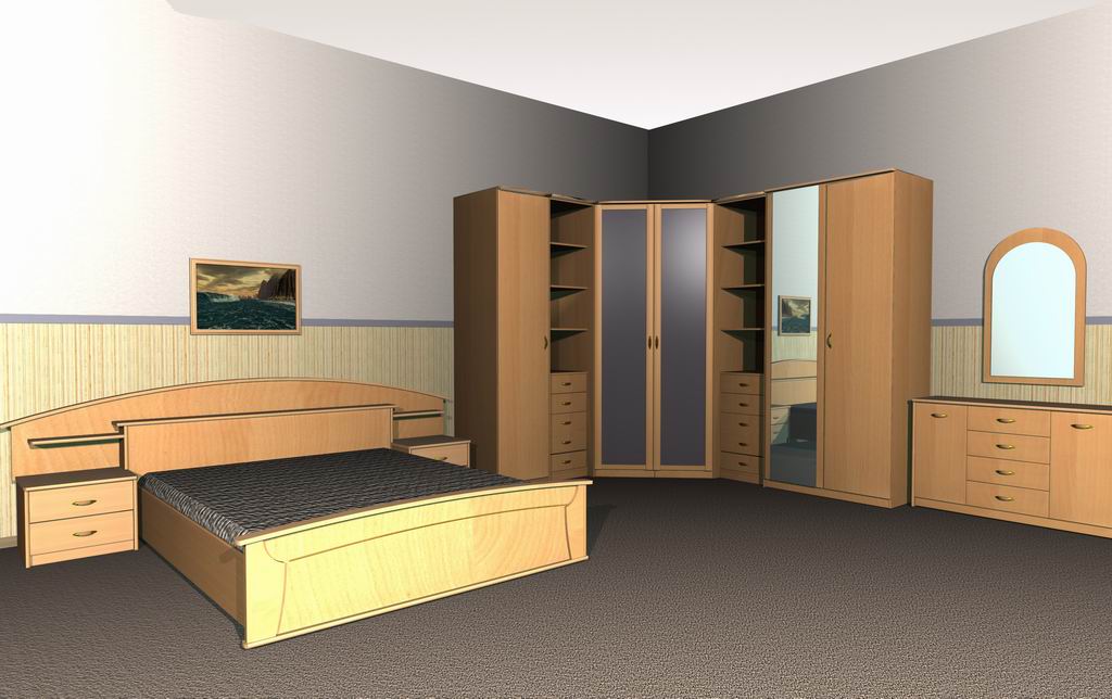 Немецкий стиль - набор мебели "Александра"