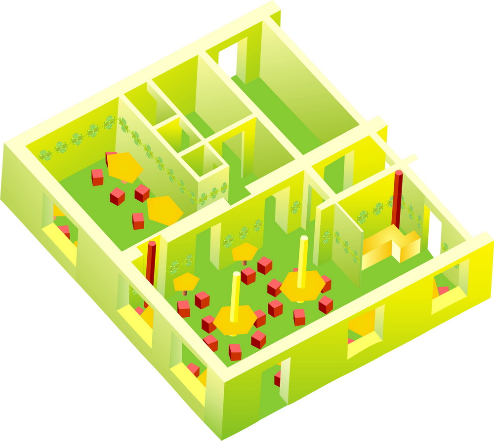 Дизайн интерьера кафе