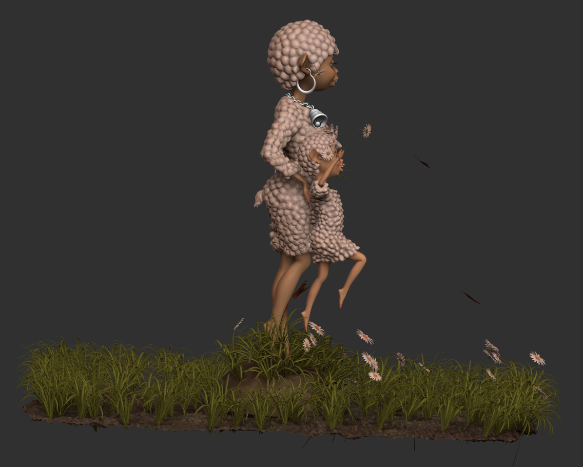 моделирование персонажей "Год овцы"_5