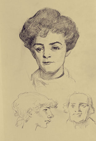 Рисунок.  Бумага, карандаш.