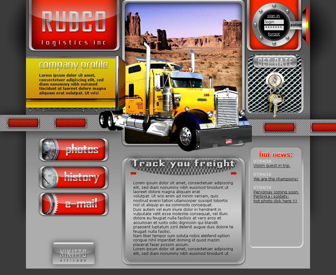 RUDCO logistics inc