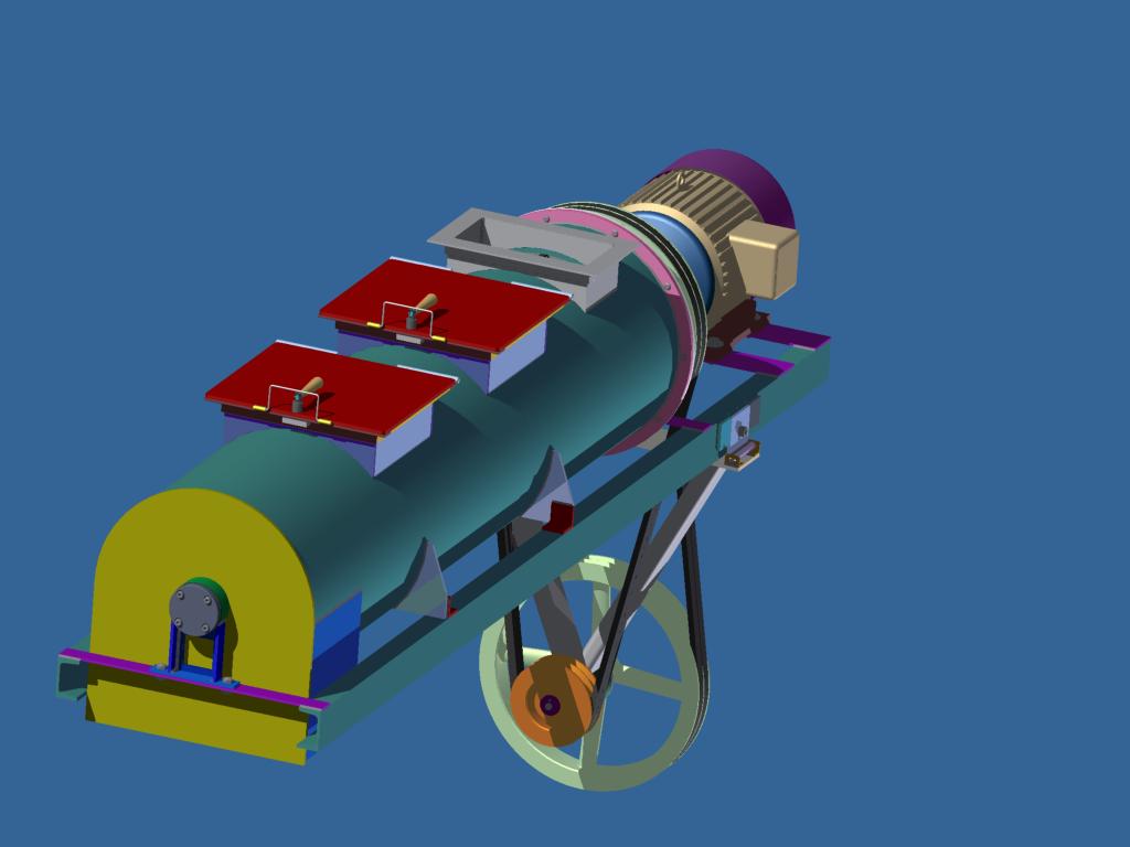 Бетоносмеситель непрерывного действия