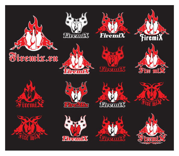 логотип firemix (флейринг шоу)