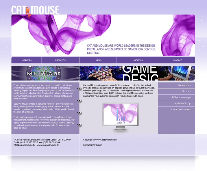 Cat &amp; mouse TV channel (UK)