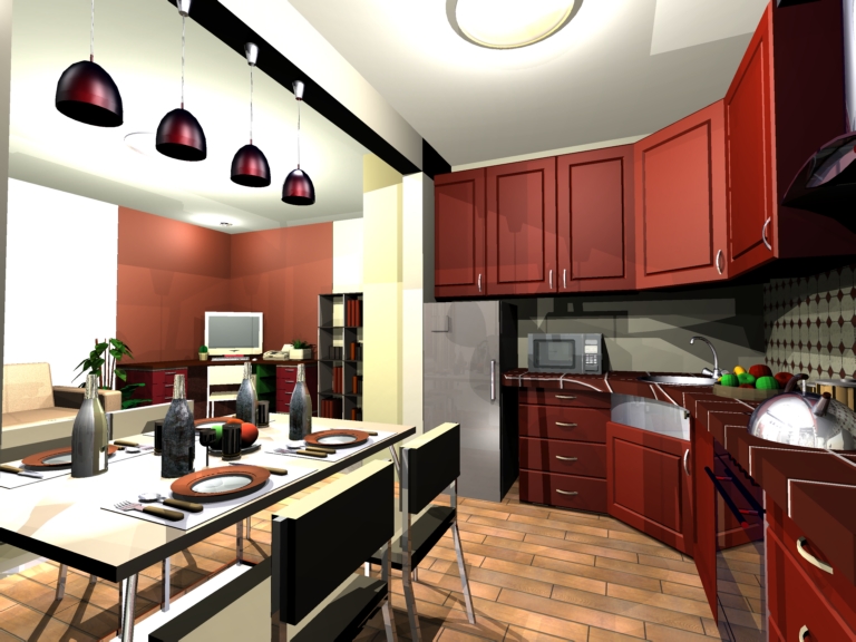 Кухня-гостиная вар 2