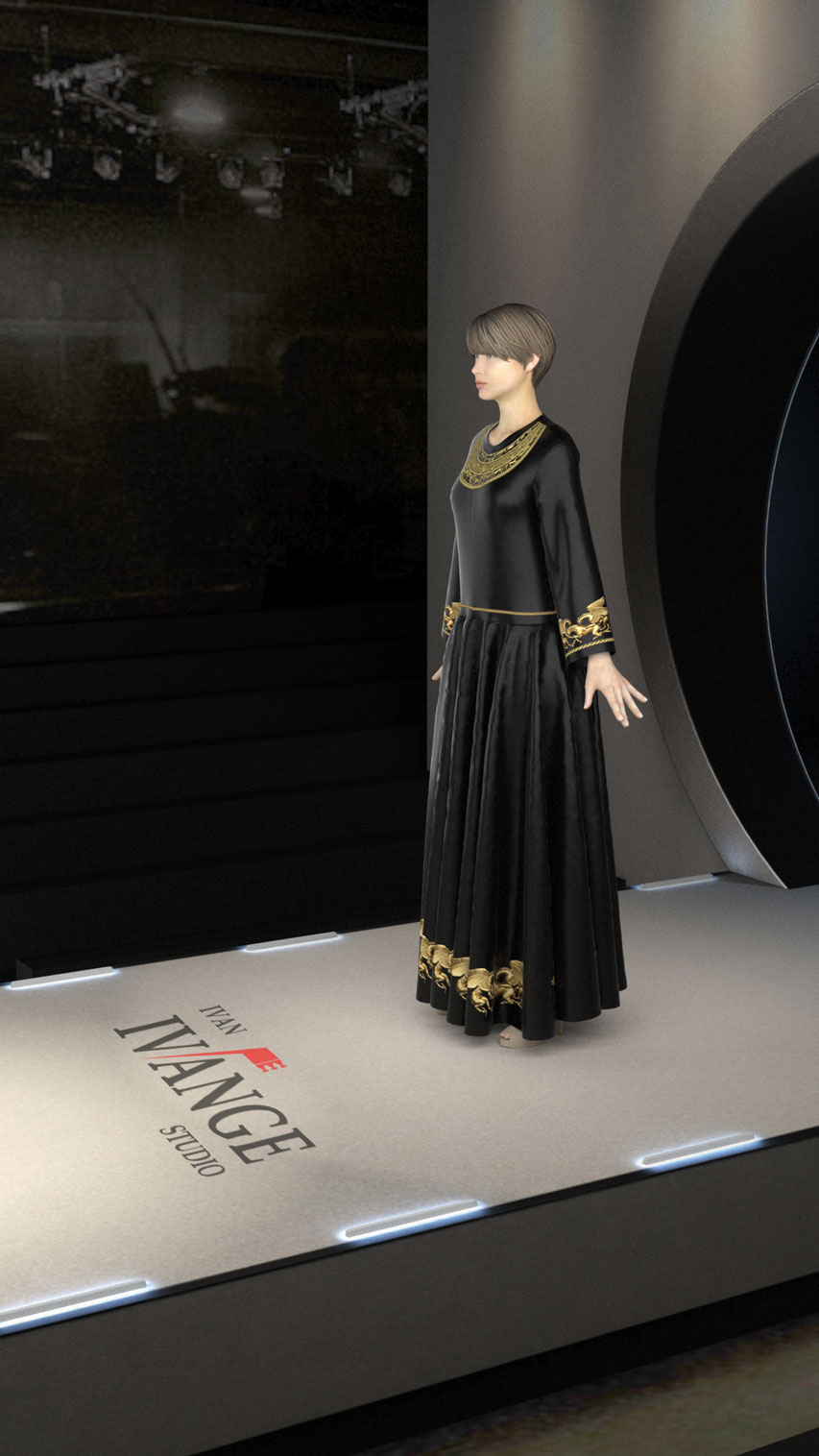 презентация на подиуме